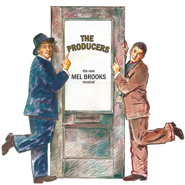 the producers the new mel brooks musical logo