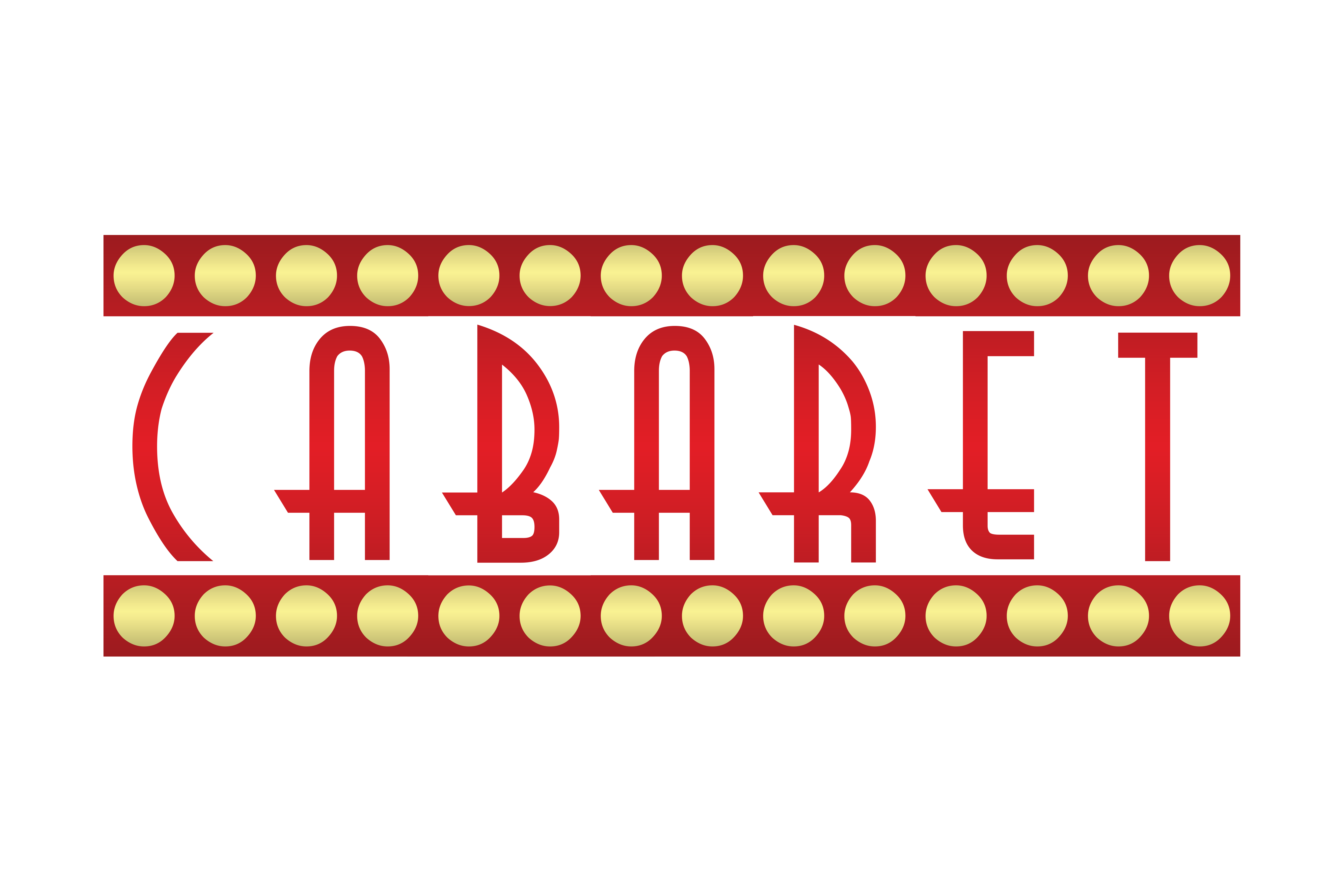 Logo for NTPA's production of Cabaret