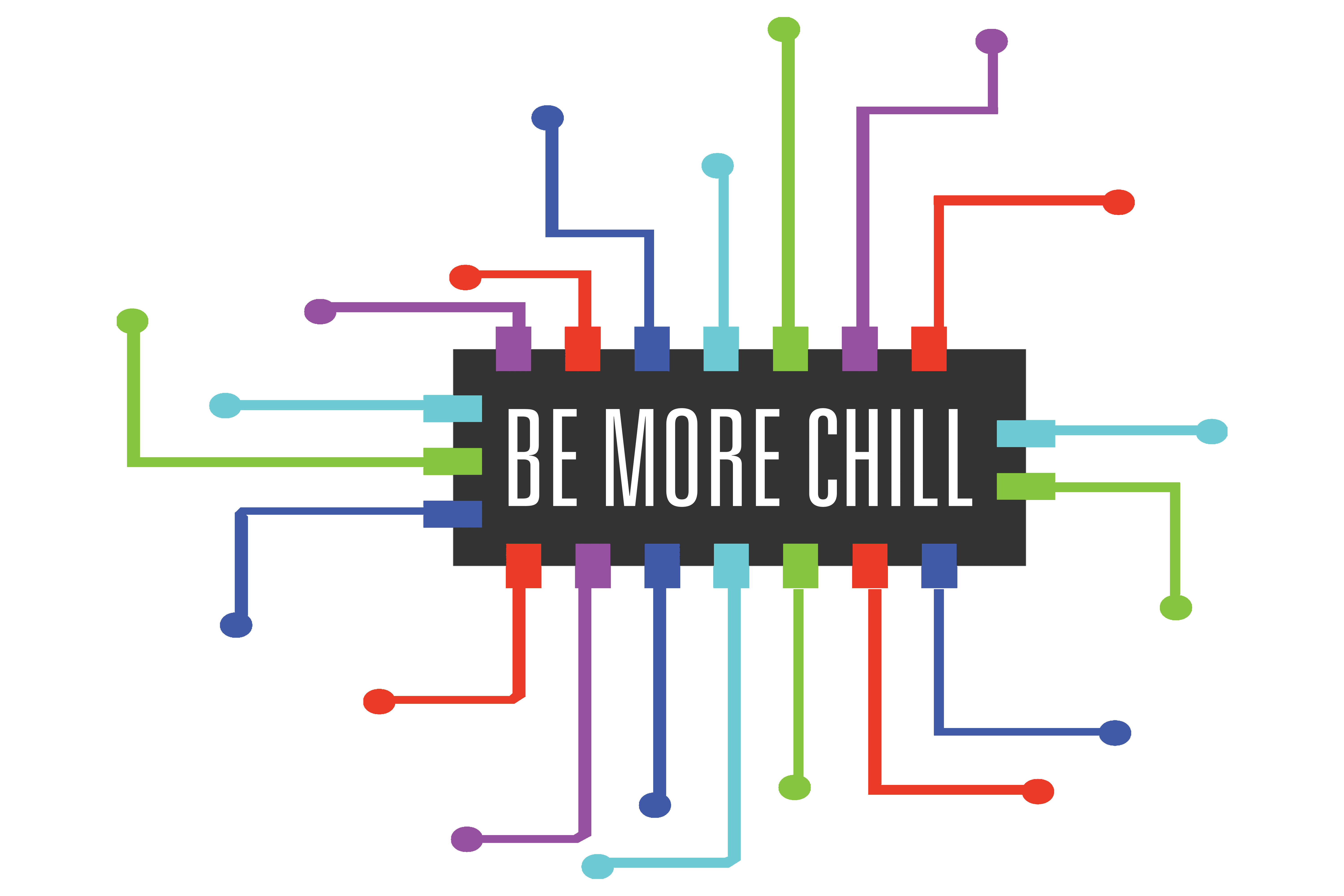 NTPA's Production of be more chill logo