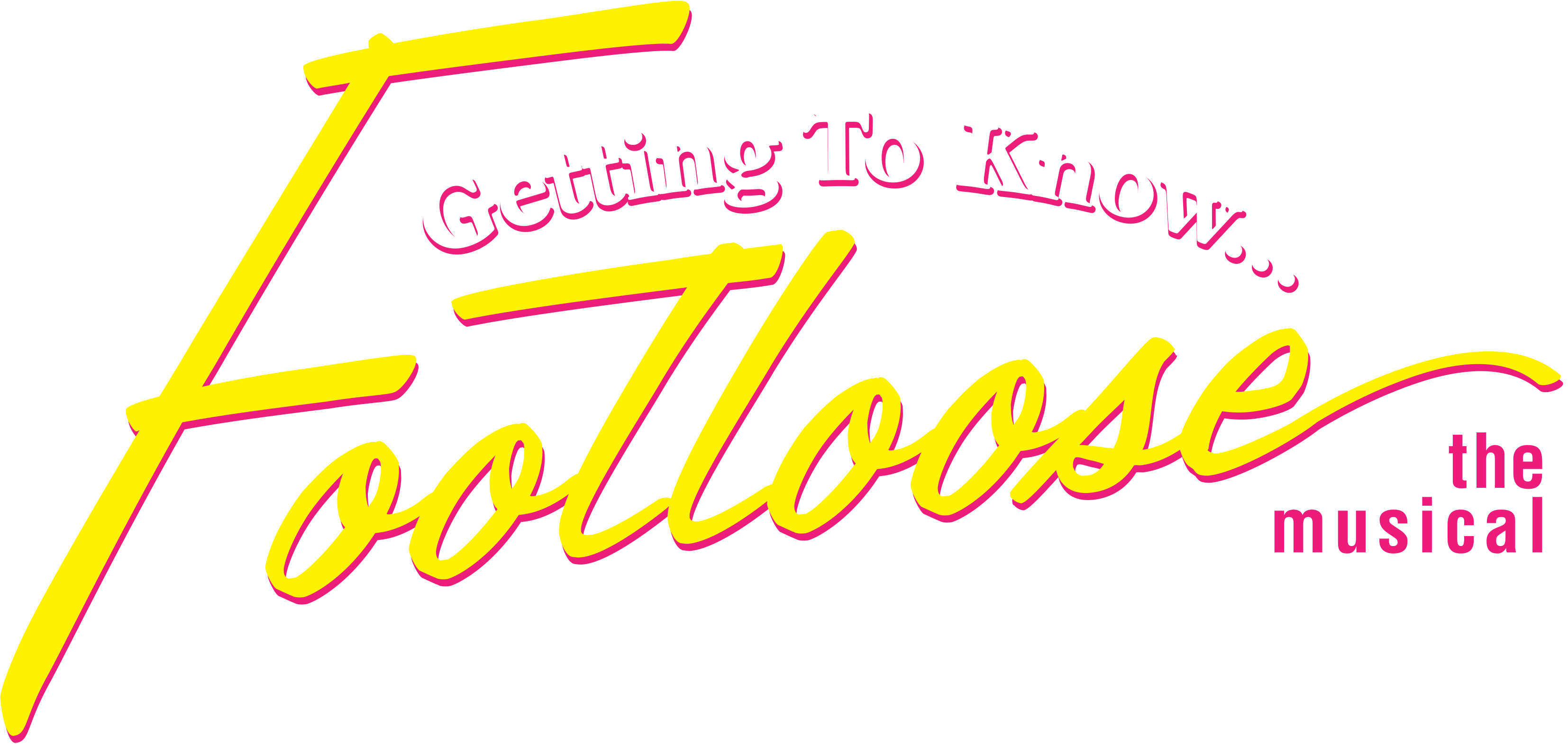 NTPA's Production of Getting to Know Footloose Logo
