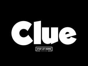 clue stay at home version logo