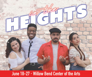 In the Heights four lead actors smiling
