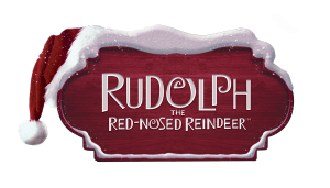 Rudolph the red-nosed reindeer logo