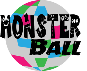 monster ball disco ball logo