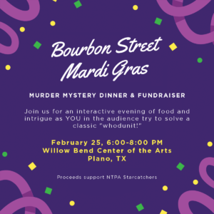 Burbon Street Bardi Gras - Murder Mystery Dinner and Fundraiser