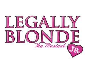 Legally Blonde JR logo extended