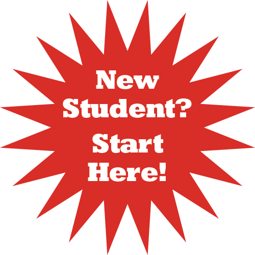 New student? Start here!