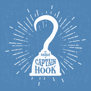 Ballad of Captain Hook logo with background