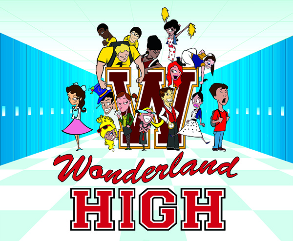 Wonderland High full logo