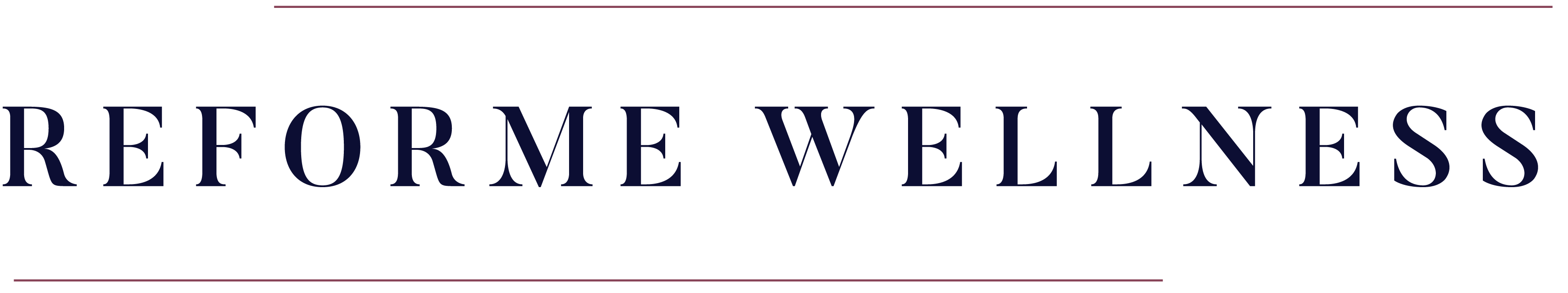 Reforme Wellness Logo