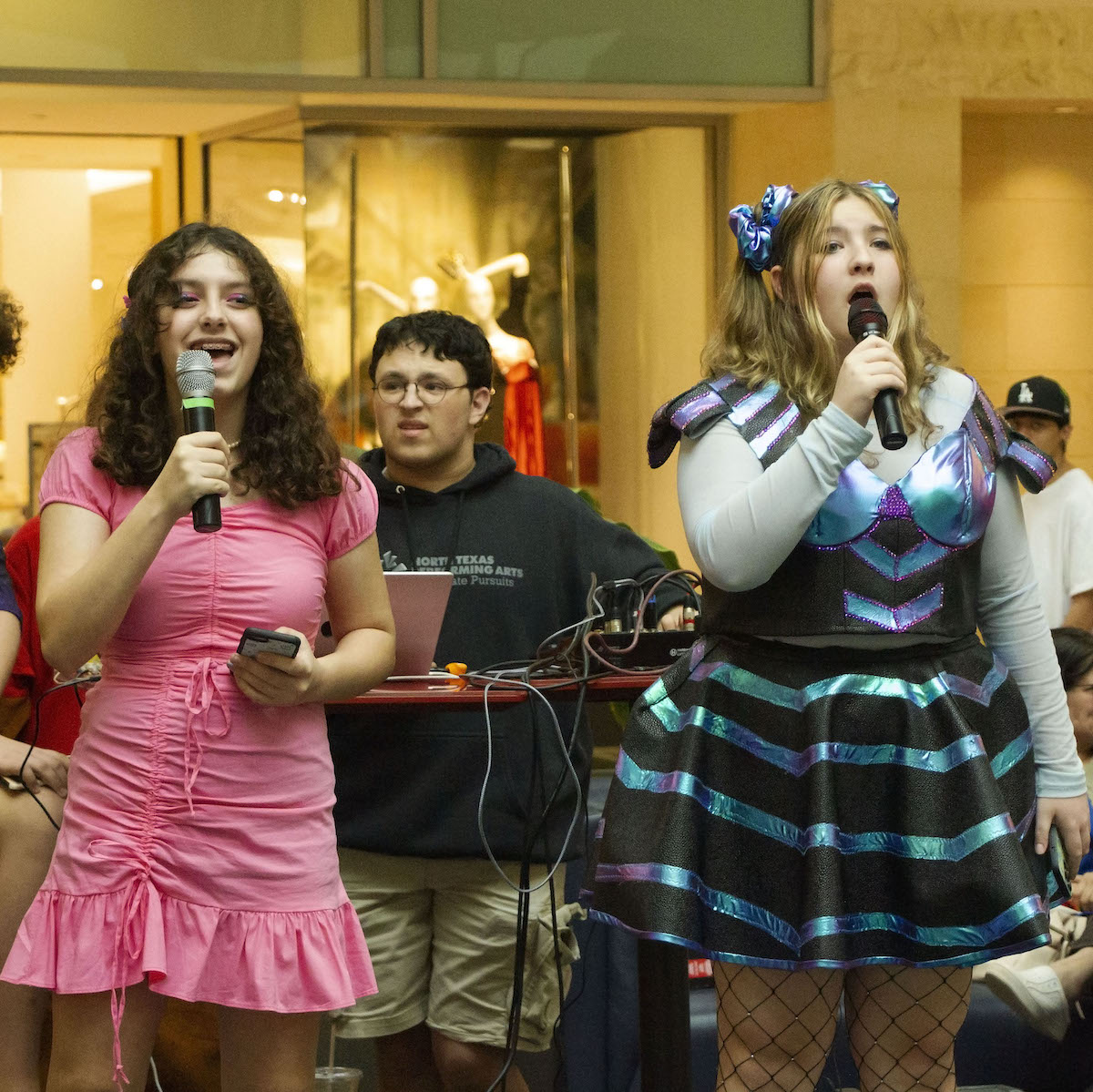 2022 Trunk or Treat singers duet