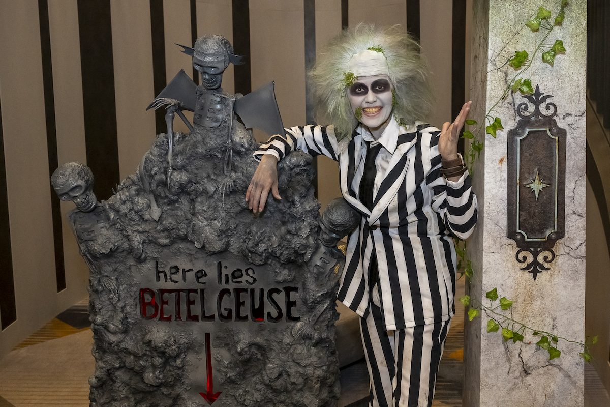 Beetlejuice at 2023 NTPA Stardust Awards