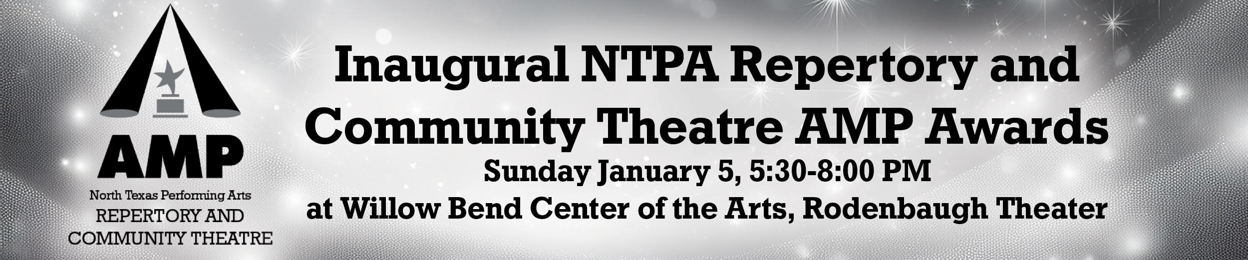 Inaugural Repertory and Community Theatre AMP Awards