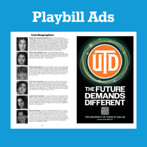 2025 ad sample image - playbill ad