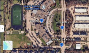 Eubanks Intermediate School map