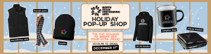 Winter Collection holiday shop banner
